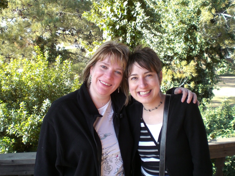 Nancy and Christy at Falkner