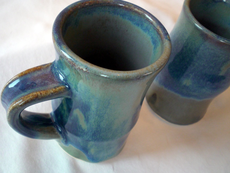 Blue-Green Mugs (detail)