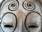 Painted Mask (detail)