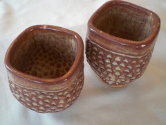 Textured Tea Bowls (inside)