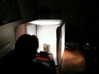 Christy uses her new lightbox