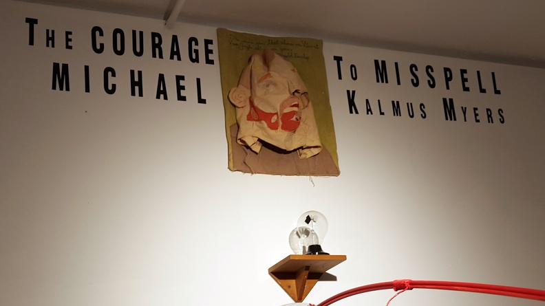 Come to First Friday, see lots of interesting art, only take a picture of Leatherface. flickr-ginsnob-20543152804.jpg
