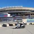 Scooter by Kauffman Stadium