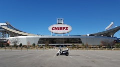 Scooter by Arrowhead Stadium