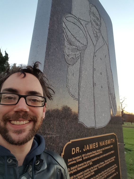 I'm with Dr. James Naismith