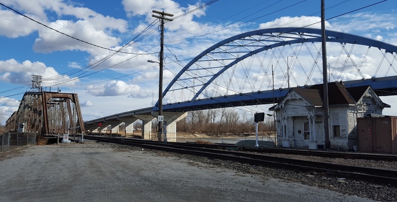 Train Tracks by the Missouri