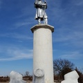 Zinc Civil War Statue