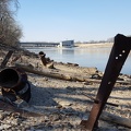 Walking by the Kansas River