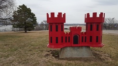 Castle at Lake Pomona