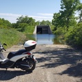 Scooter by Abandoned Missile Silo