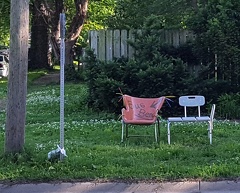 Bus Bench Lawrence Style