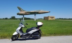 Scooter by Airplane