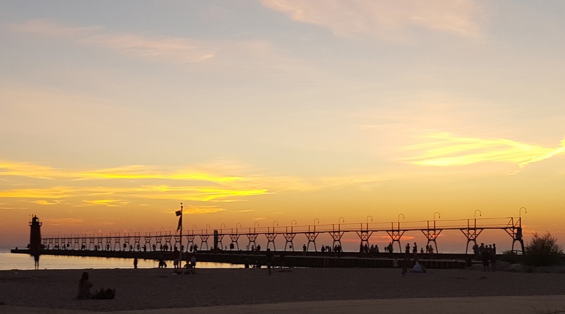 Sunset at South Beach