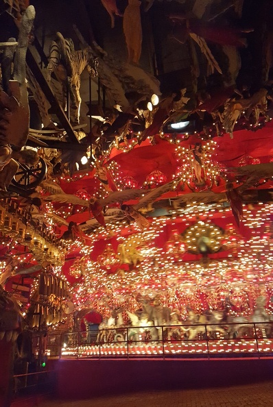 The carousel is massive, I think they said 400 or more mounts, not a single horse. This room is by far my favorite spectacle in the entire crazy place. They don't let you ride this (or any of the other) carousels which is heartbreaking (although somewhat sensible from a preservation point of view I suppose). 2016-09-18 12.04.05 crop.jpg