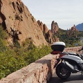 Scooter at Garden of the Gods