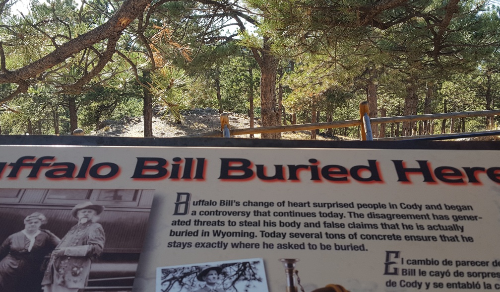On the off-chance that Buffalo Bill comes back as a vampire, we have buried him under