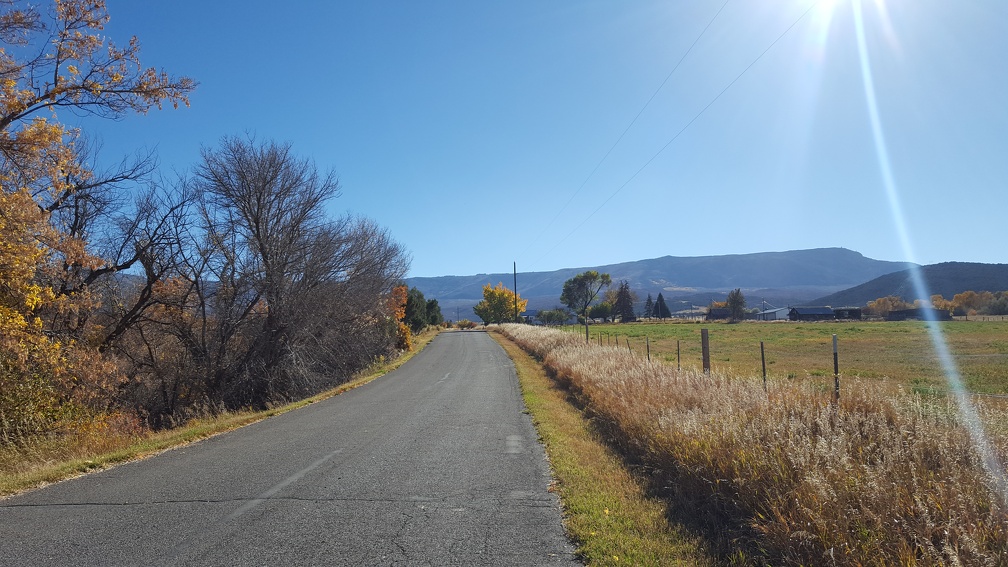 Roads get smaller but still scenic.