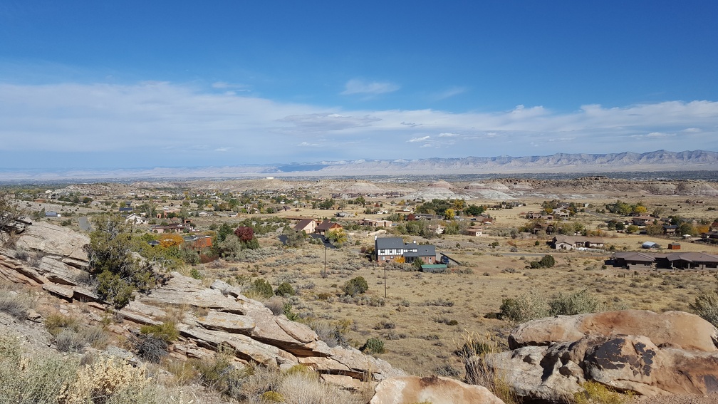 Grand Junction from Colorado National Monument