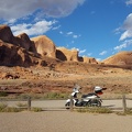 Scooter near Corona Trail