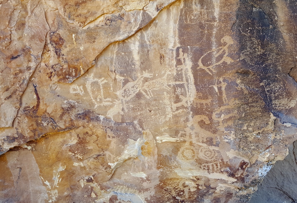 Petroglyphs from 9 Mile Canyon