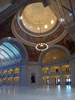 Inside the Utah State Capitol