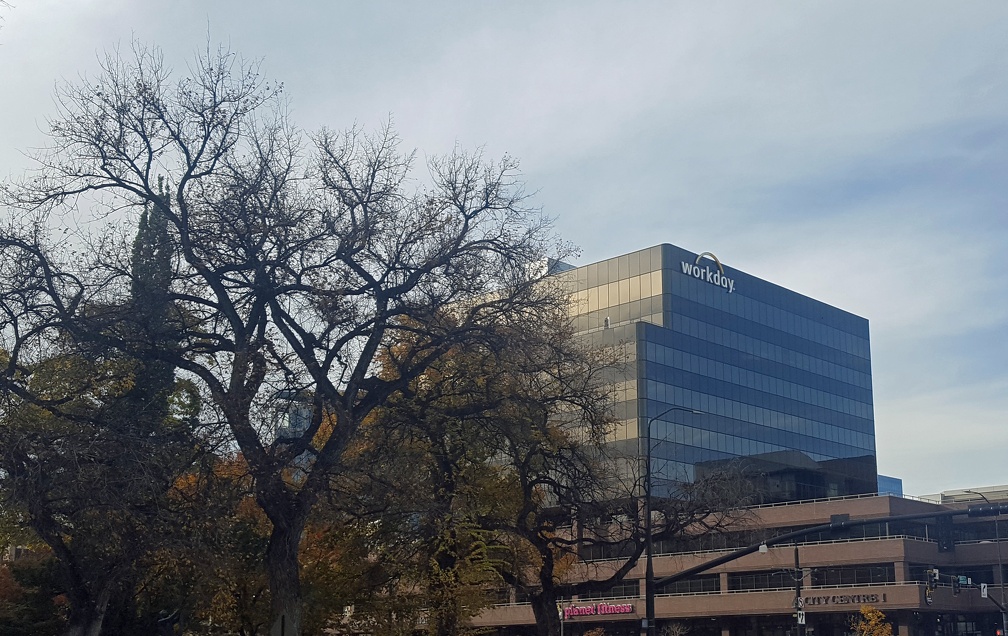 Workday office building - I forgot they're here until I randomly passed by this building.