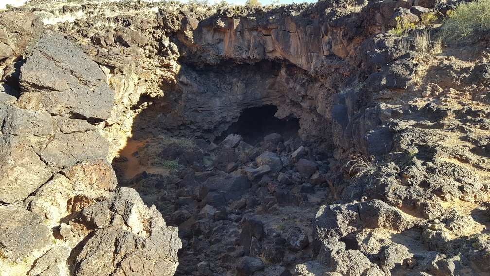 Entrance to a Lava Tube