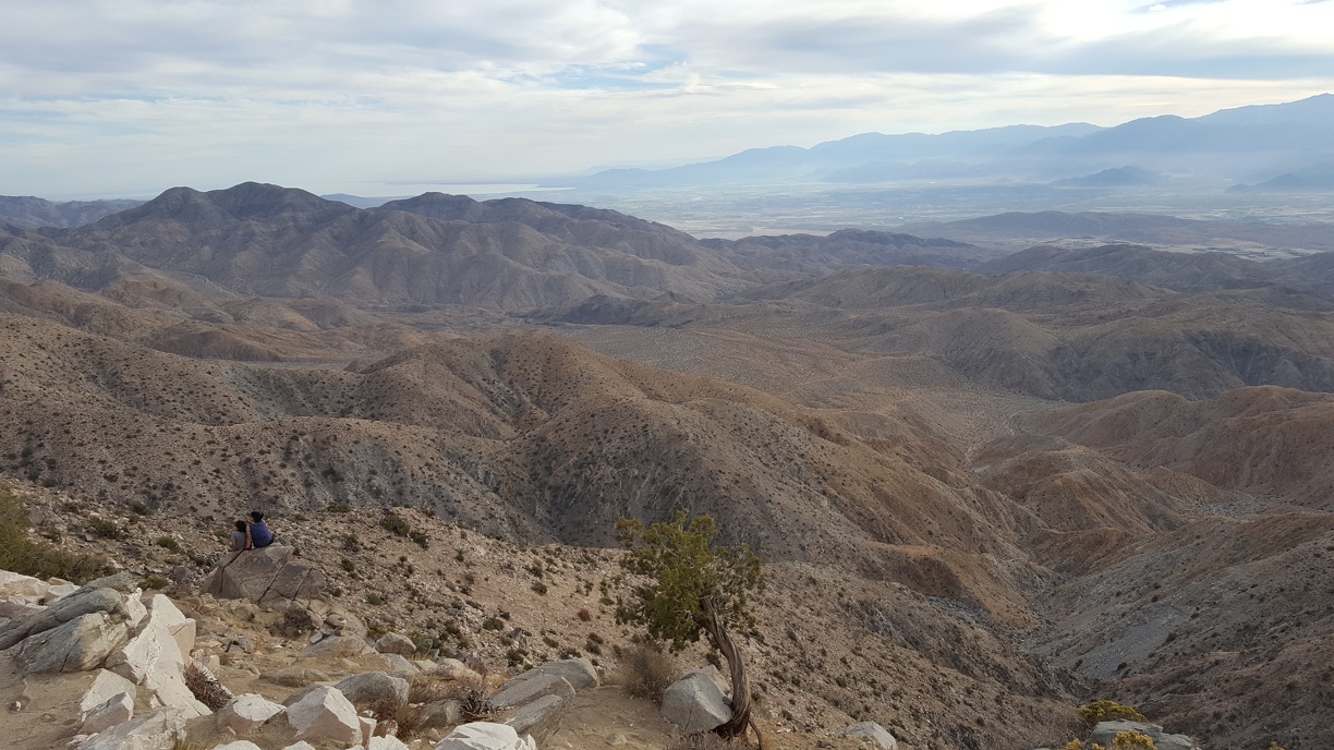 Keys View overlooking the Salton Sea