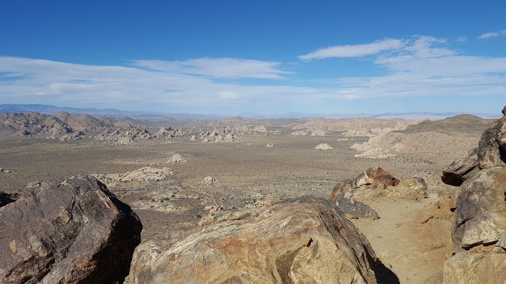 View from Ryan Mountain trail