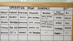 Operating Room Schedule