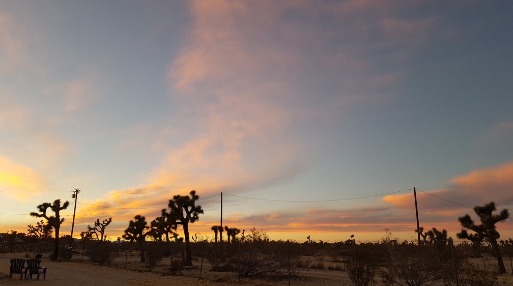 Sunset in Yucca Valley