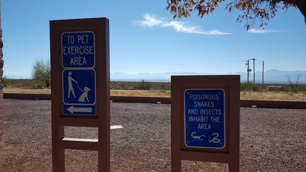 Pet Excercise and Poisonous Animal Feeding Area