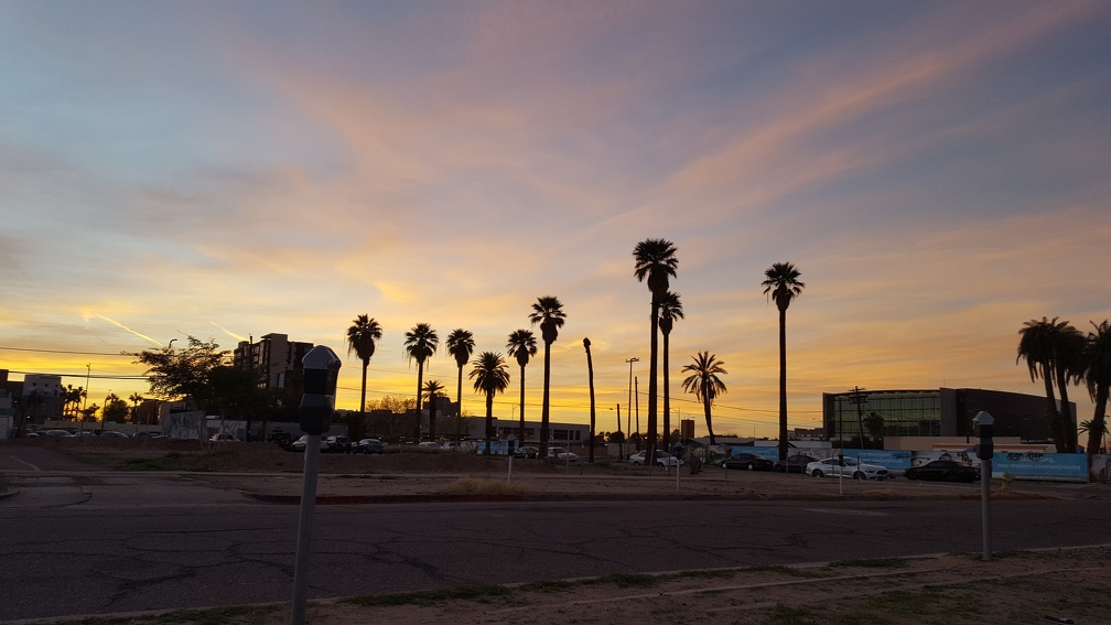 Sunset Over Roosevelt Row