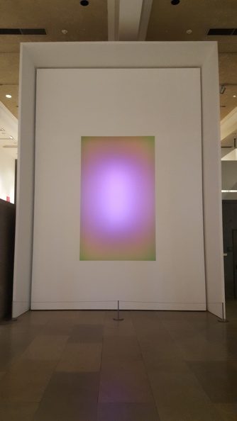 by James Turell, 2008 (wood, glass volume and computerized neon setting). 2017-02-08 16.42.29.jpg