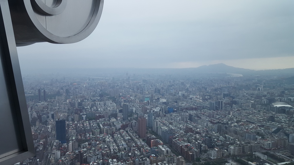 Taipei from Taipei 101