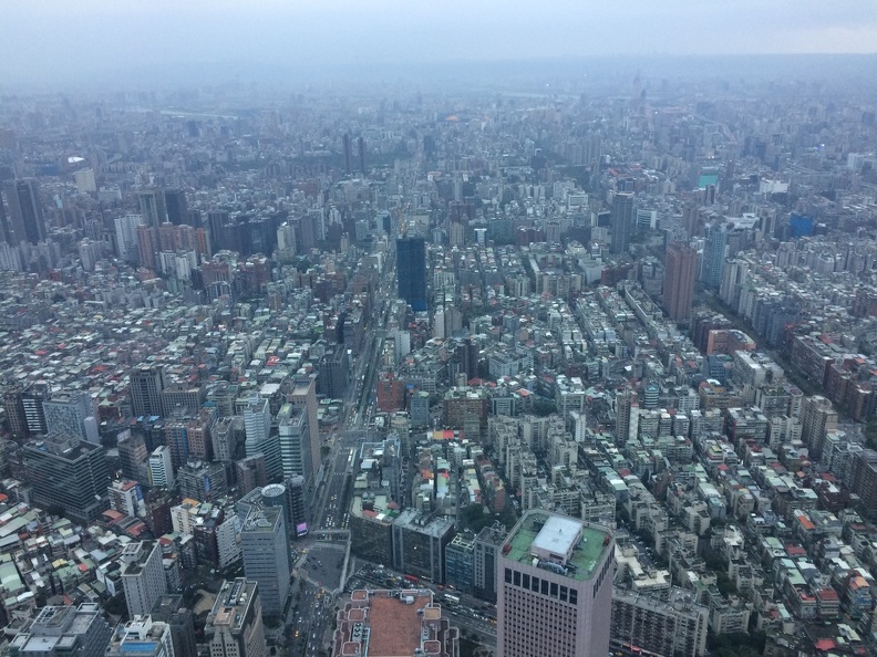 Taipei from Taipei 101