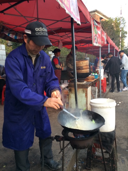 Dinner Preparations on Snack Street