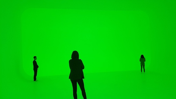 Work by James Turrell at the Long Museum