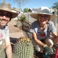 Mom Visits and Plants Cacti