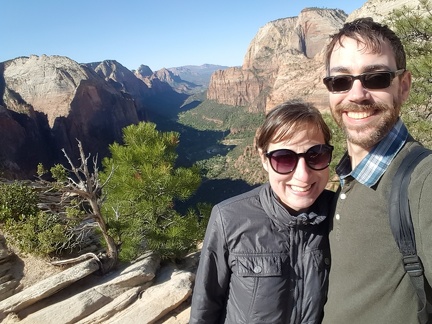 We're Atop Angel's Landing!