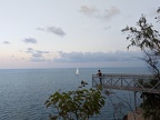 Christy Overlooks the Coral Sea