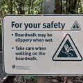 Warning: Boardwalk