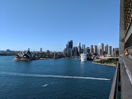 Sydney Opera House from Harbor Bridge