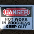 Warning: Hot Work