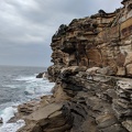 Cliffs near McIver Baths