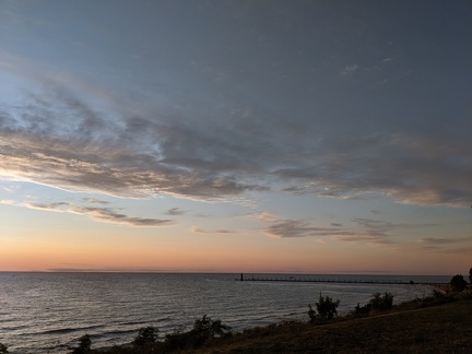 Sunset Over Lake Michigan