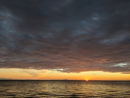 Sunset Over Lake Michigan