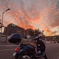 Vespa Sunset