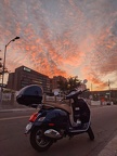 Vespa Sunset