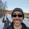 Chris and Bryan at Snow Trails